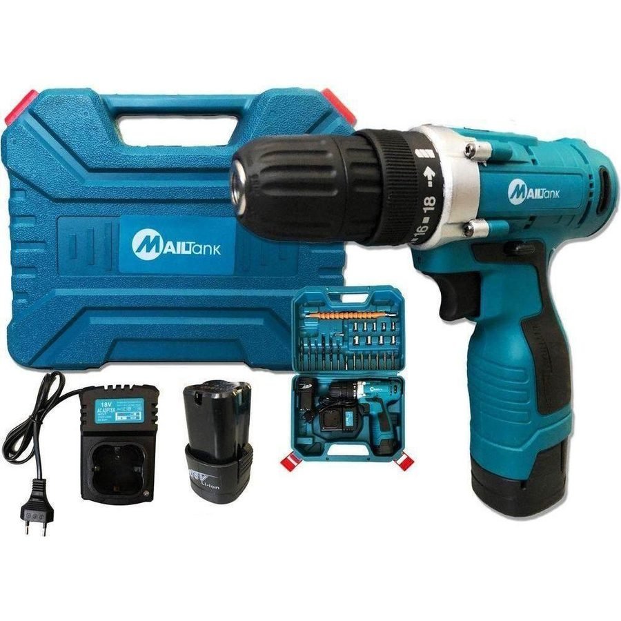 Mailtank SH189 18V Cordless Drill Kit Set, Power Tools Drills & Drivers — Southend Philippines
