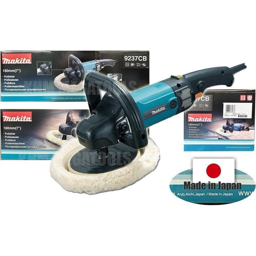 Makita Makita 9237CB Sander / Polisher 7" 1,200W, Power Tools Grinders — Southend Philippines