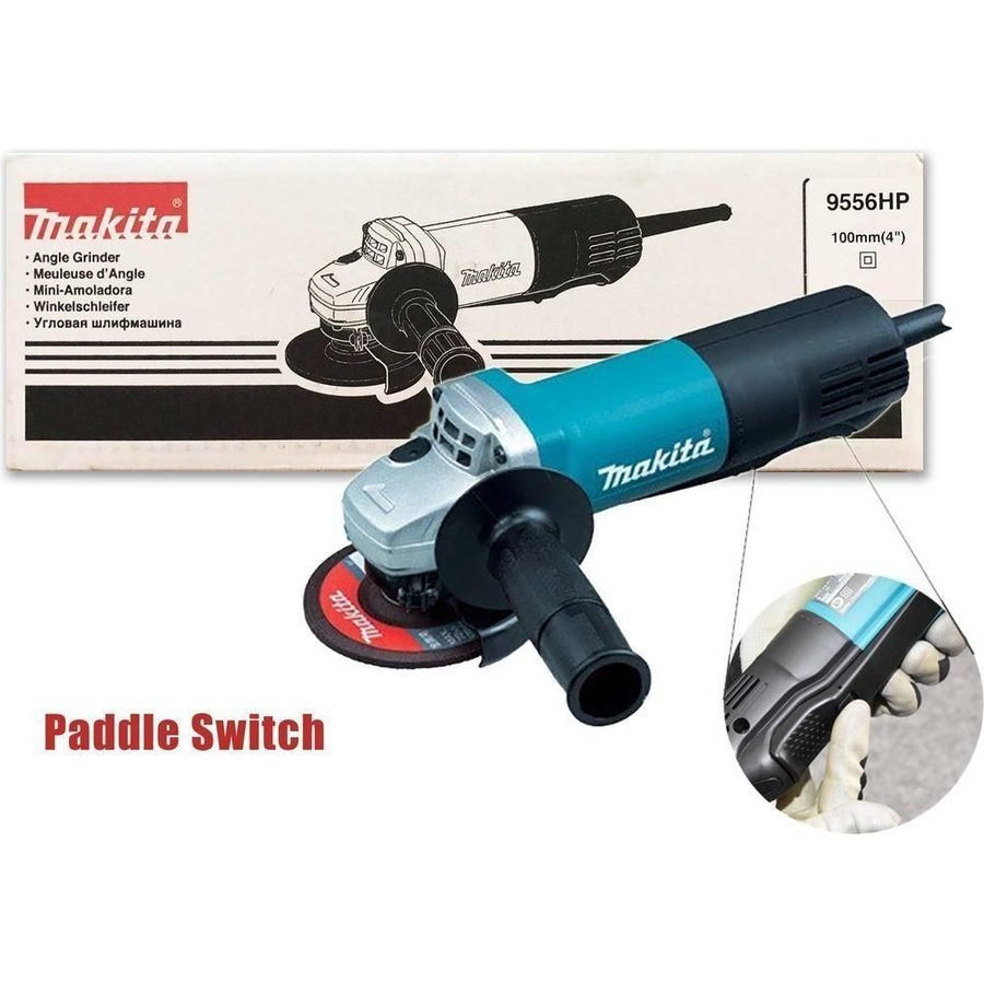 Makita Makita 9556HP 4" Angle Grinder (Paddle Switch) 840W, Power Tools Grinders — Southend Philippines