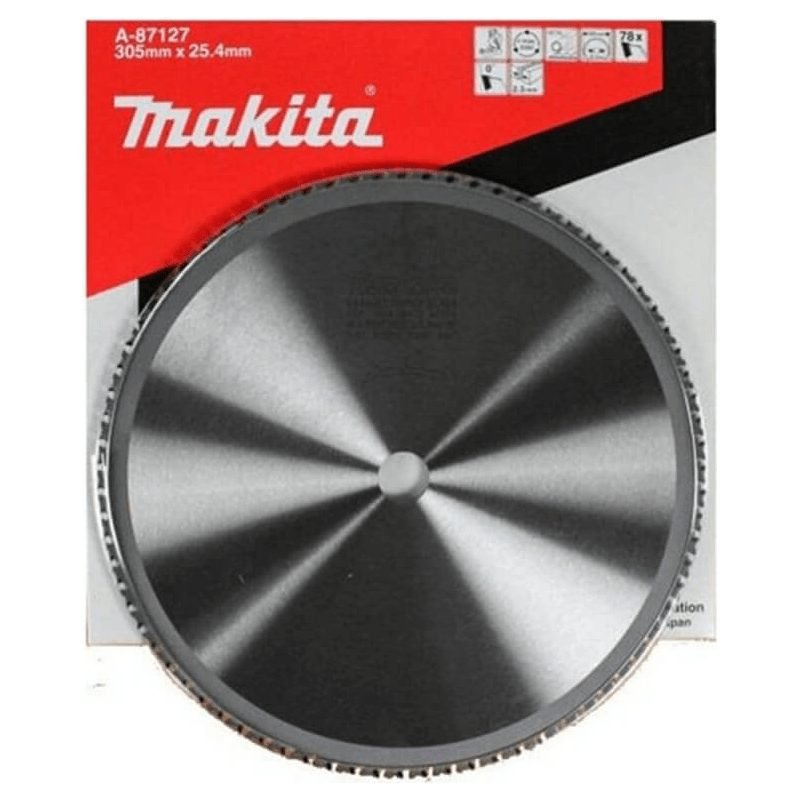 Makita Makita A-87127 Circular Saw Blade 12"X 78T For Thin Mild Steel / LC1230, Power Tools Saws — Southend Philippines