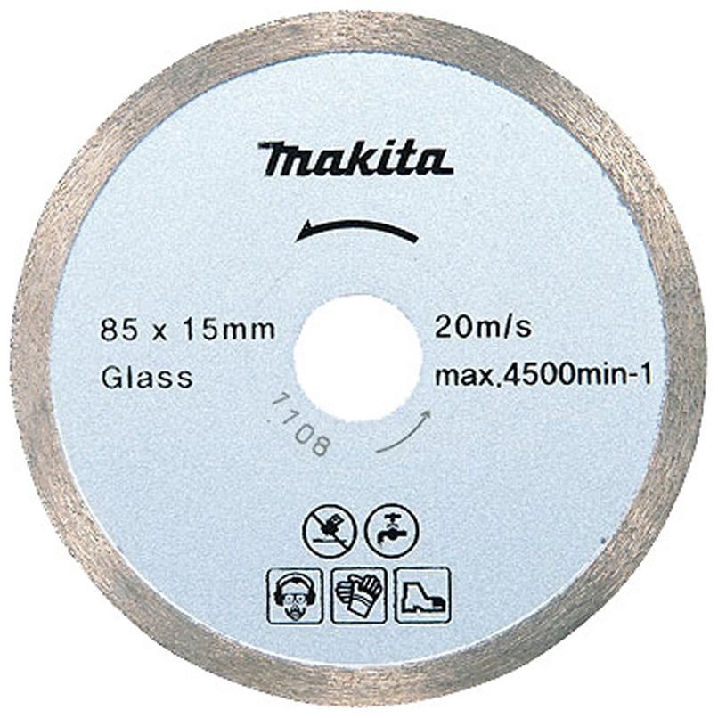 Makita Makita B-21082 Diamond Cutting Disc Continuous Rim 3" (Wet), Power Tools Bits & Blades — Southend Philippines