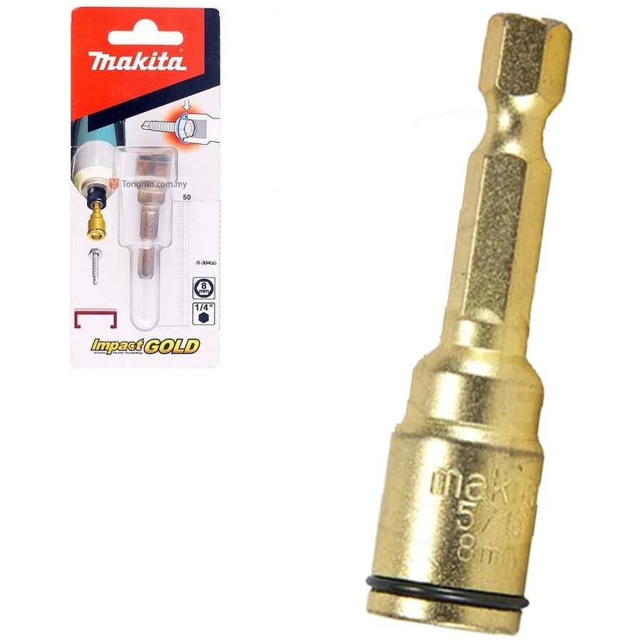 Makita Makita B-30455 Impact Gold 1/4" Hex (NZ) Nut Setter, Power Tools Drills & Drivers — Southend Philippines
