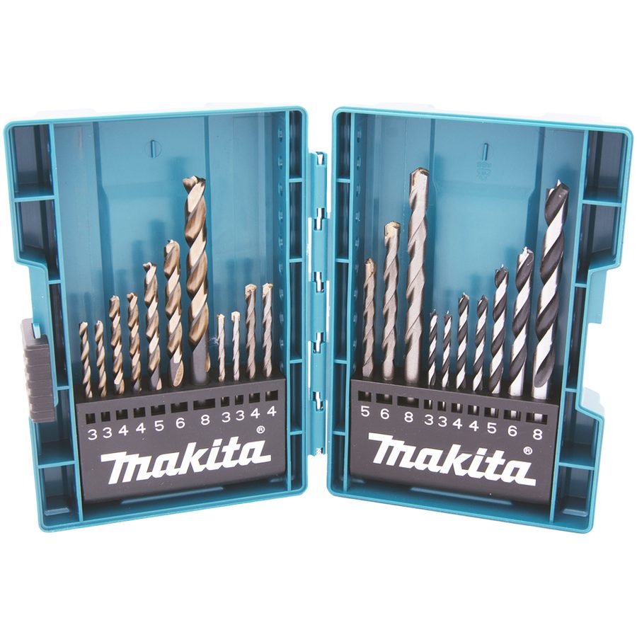 Makita Makita B-44884 Assorted Drill Bit Set 21 Pcs, Power Tools Drills & Drivers — Southend Philippines