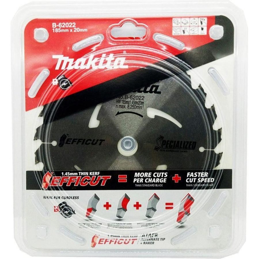Makita Makita B-62022 Circular Saw Blade 7-1/4" X 24T For Wood, Power Tools Saws — Southend Philippines