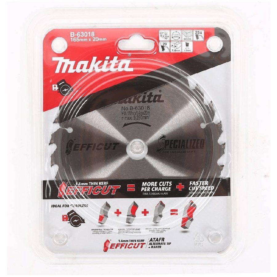 Makita Makita B-63018 Circular Saw Blade 6-1/4" X 25T For Wood, Power Tools Saws — Southend Philippines