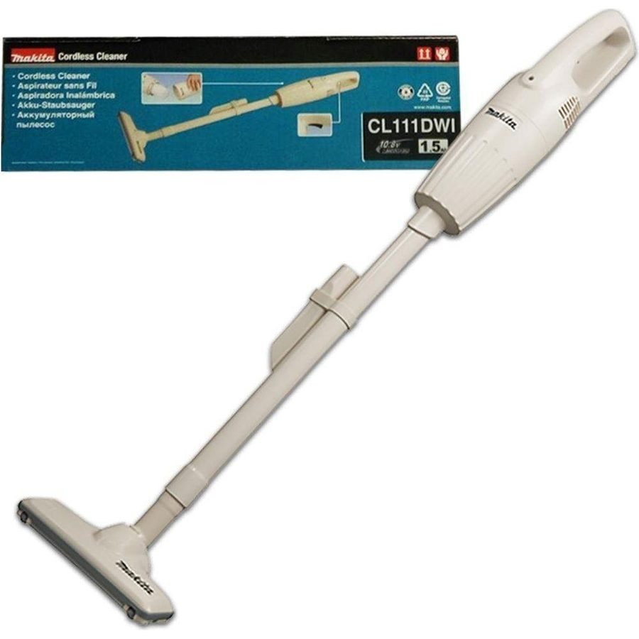 Makita Makita CL111DWI 10.8V Cordless Vacuum Cleaner Built In Battery [Kit], Power Tools Blowers & Vacuums — Southend Philipp