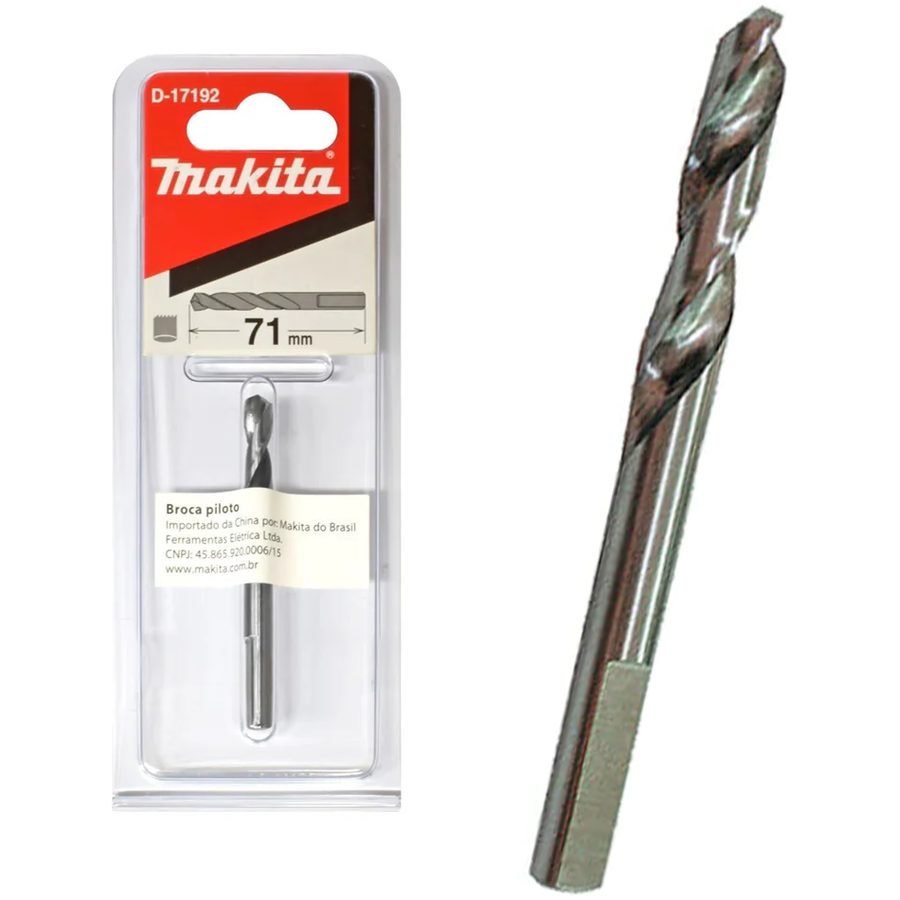 Makita Makita D-17192 Pilot Drill Bit 71mm, Power Tools Drills & Drivers — Southend Philippines