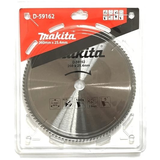 Makita Makita D-59162 Circular Saw Blade 10" X 100T For Aluminum, Power Tools Saws — Southend Philippines