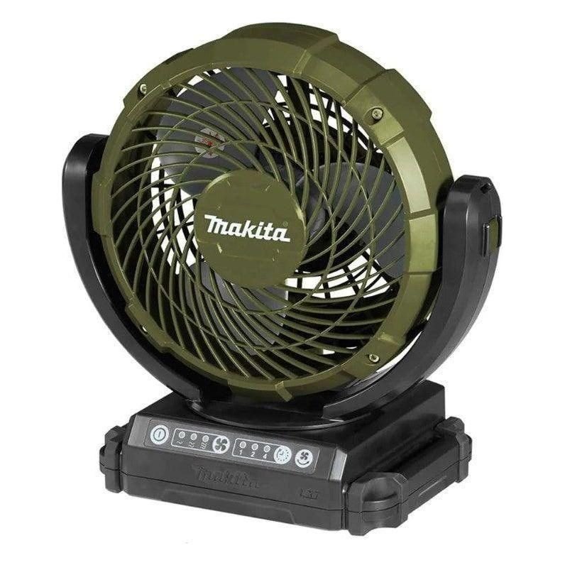 Makita Makita DCF102ZO Cordless 18V Jobsite Fan, Olive Green (LXT) [Bare], Power Tools Batteries & Chargers — Southend Philip