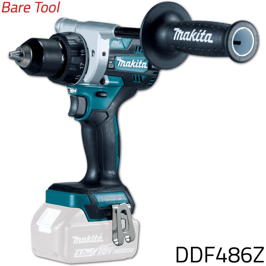Makita Makita DDF486Z 18V Cordless Brushless Drill Driver (LXT-Series) [Bare], Power Tools Drills & Drivers — Southend Philip