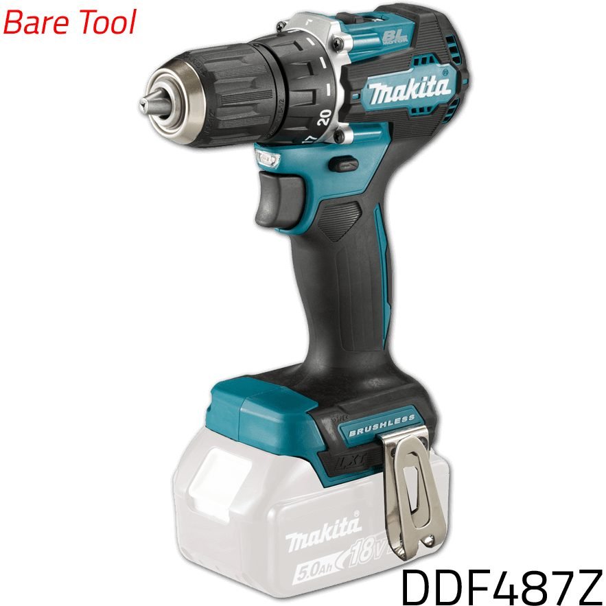 Makita Makita DDF487Z 18V Cordless Brushless Drill - Driver (LXT-Series) [Bare], Power Tools Drills & Drivers — Southend Phil