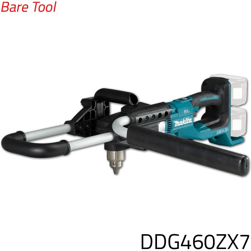 Makita Makita DDG460ZX7 Cordless Earth Auger 18V X2 (36V) LXT-Series [Bare], Power Tools Drills & Drivers — Southend Philippi