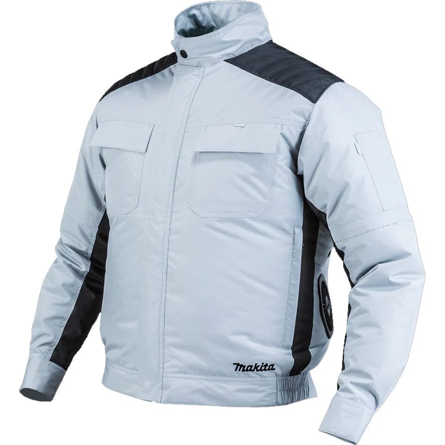 Makita Makita DFJ416Z Fan Jacket For Outdoor Work Stand-Up Collar 12 Vmax CXT™/, Power Tools Drills & Drivers — Southend Phil