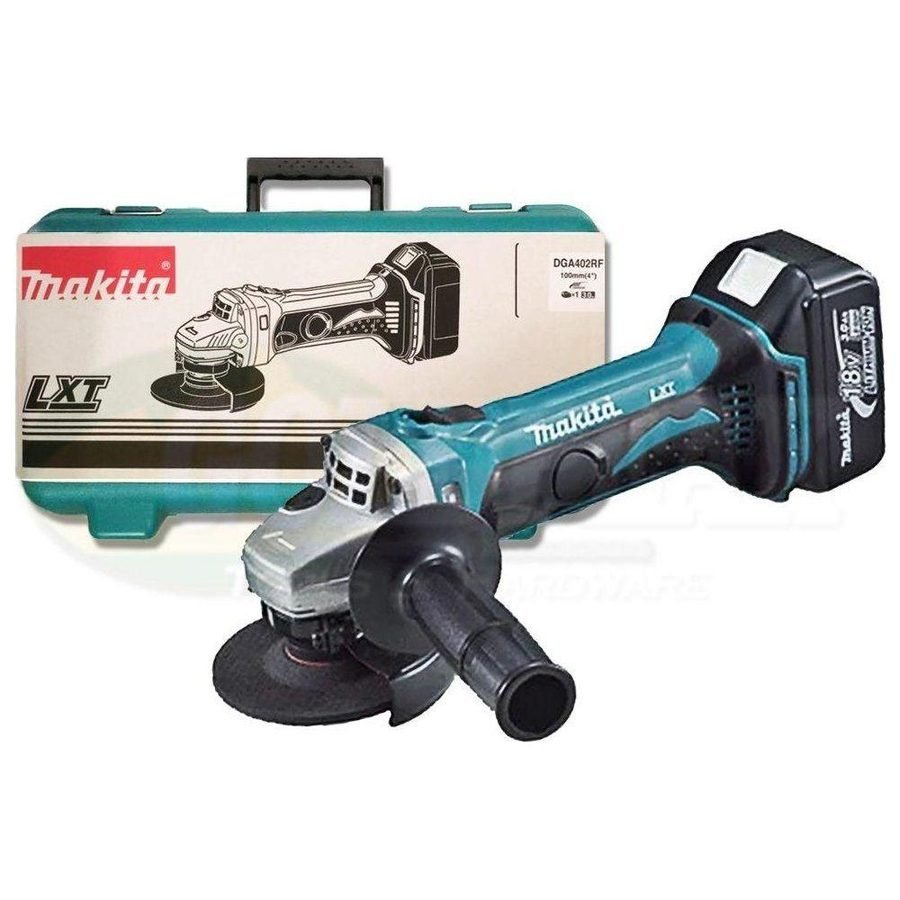 Makita Makita DGA402RF 18V 100mm Cordless Angle Grinder (LXT-Series) [Kit], Power Tools Grinders — Southend Philippines
