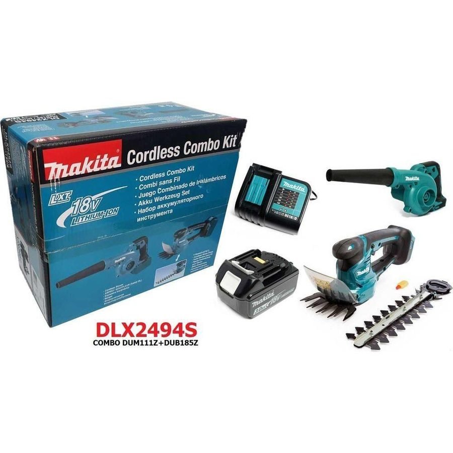 Makita Makita DLX2494S 18V Cordless Combo DUM11Z + DUB185Z Kit Set [Grass Trimm, Power Tools Heat Guns — Southend Philippines