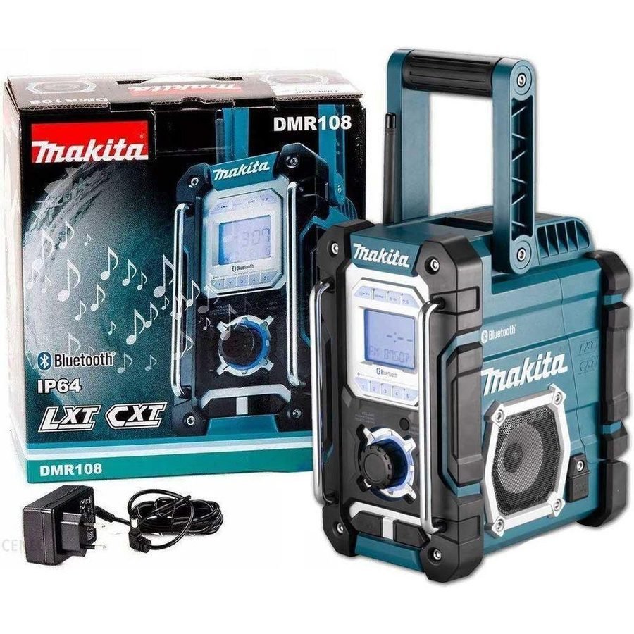 Makita Makita DMR108N Cordless Jobsite Radio 10.8-18V / AC, CXT, LXT (Bare), Power Tools — Southend Philippines