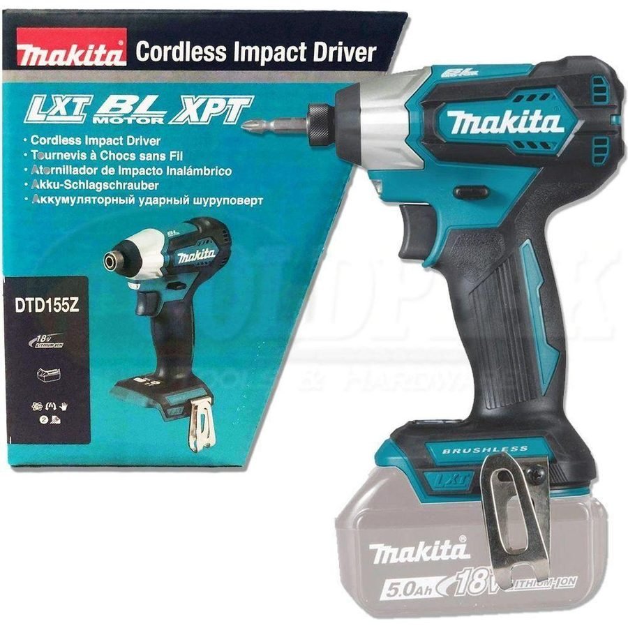 Makita Makita DTD155Z 18V Cordless Impact Driver (LXT Series) [Bare], Power Tools Drills & Drivers — Southend Philippines