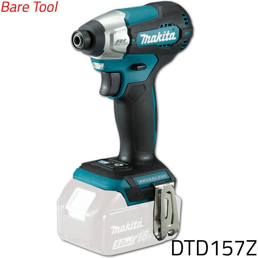 Makita Makita DTD157Z Cordless Impact Driver (LXT Series) [Bare] 40Nm, Power Tools Drills & Drivers — Southend Philippines
