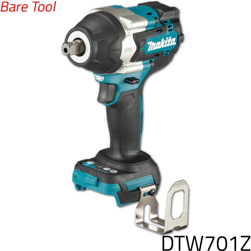 Makita Makita DTW701Z 18V Cordless Impact Wrench (Detent Pin) LXT Series [Bare], Power Tools Drills & Drivers — Southend Phil