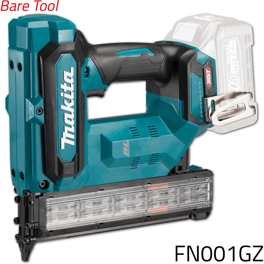 Makita Makita FN001GZ 40V Cordless Brad Nailer (XGT-Series) [Bare], Power Tools Nailers & Staplers — Southend Philippines