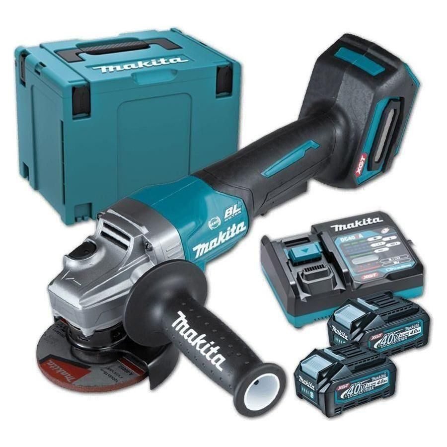 Makita Makita GA011GD201 40V Cordless Brushless Angle Grinder (XGT-Series), Power Tools Grinders — Southend Philippines