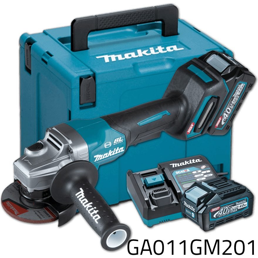 Makita Makita GA011GM201 40V Cordless Brushless Angle Grinder (XGT-Series), Power Tools Grinders — Southend Philippines