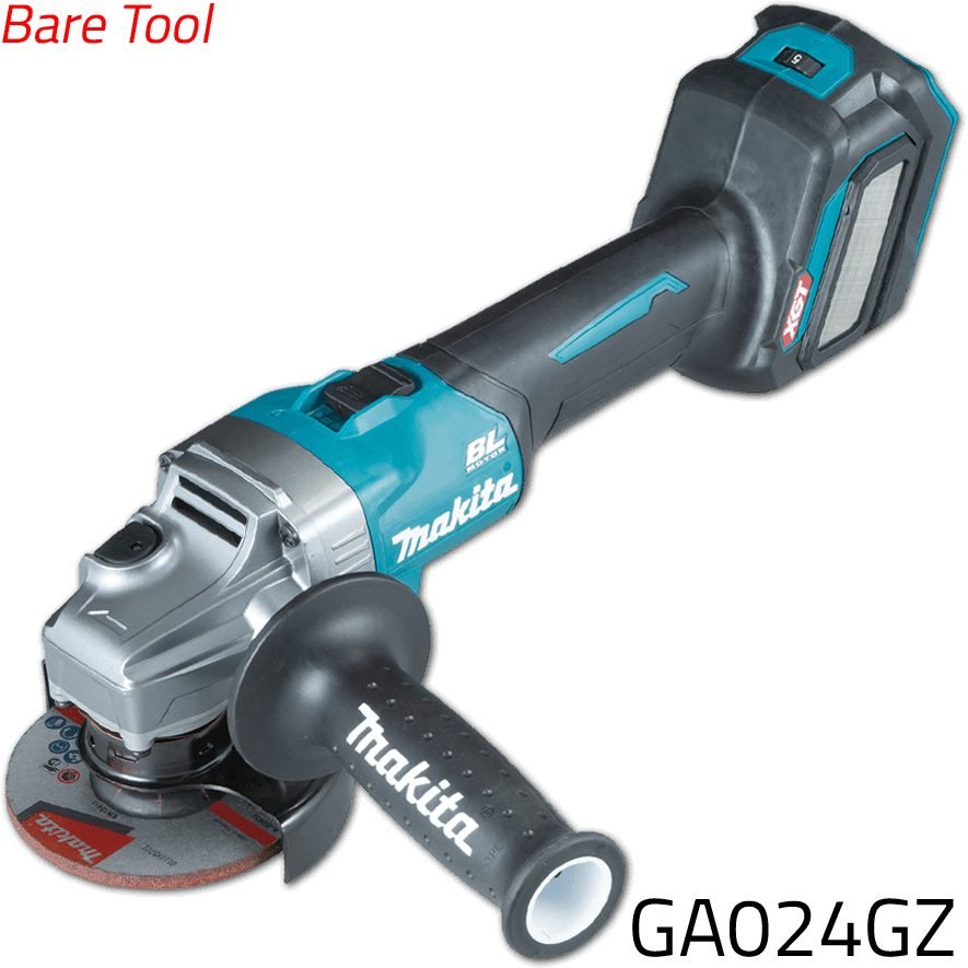 Makita Makita GA024GZ 40V Cordless Angle Grinder (Slide Switch) XGT [Bare Tool], Power Tools Grinders — Southend Philippines