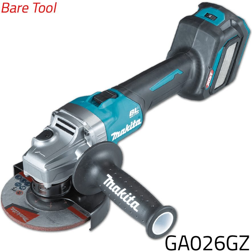 Makita Makita GA026GZ 40V Cordless Angle Grinder (Slide Switch) XGT [Bare Tool], Power Tools Grinders — Southend Philippines