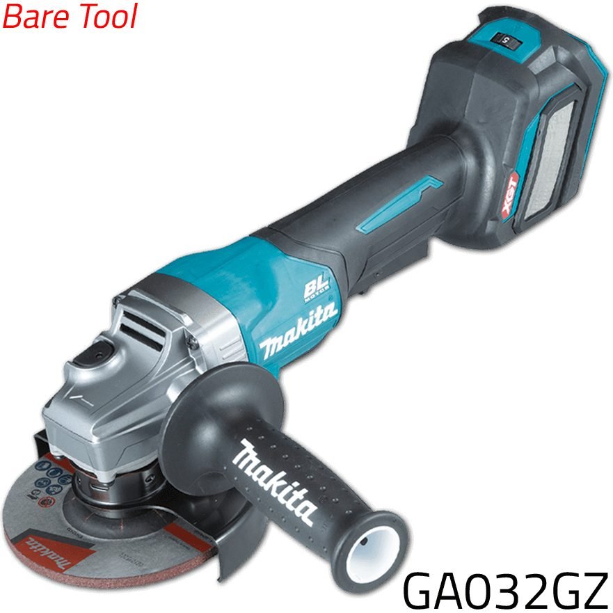 Makita Makita GA032GZ 40V Cordless Angle Grinder (Paddle Switch) XGT, Power Tools Grinders — Southend Philippines
