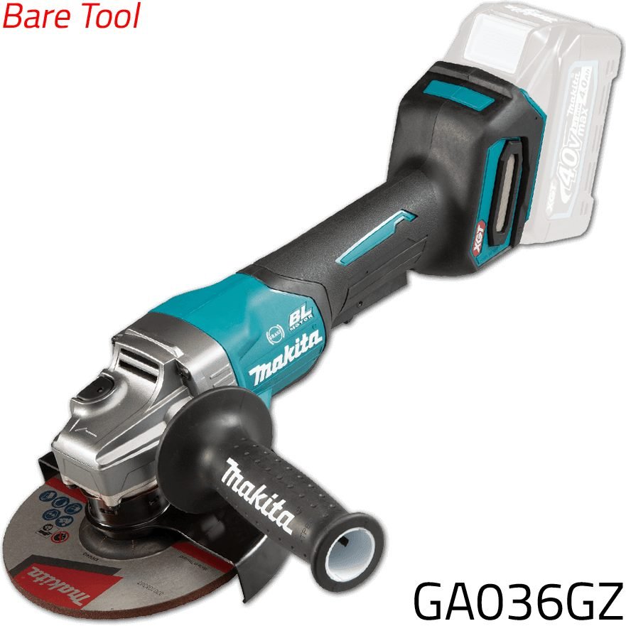 Makita Makita GA036GZ 40V Cordless Angle Grinder (Paddle Switch) XGT [Bare Tool, Power Tools Grinders — Southend Philippines