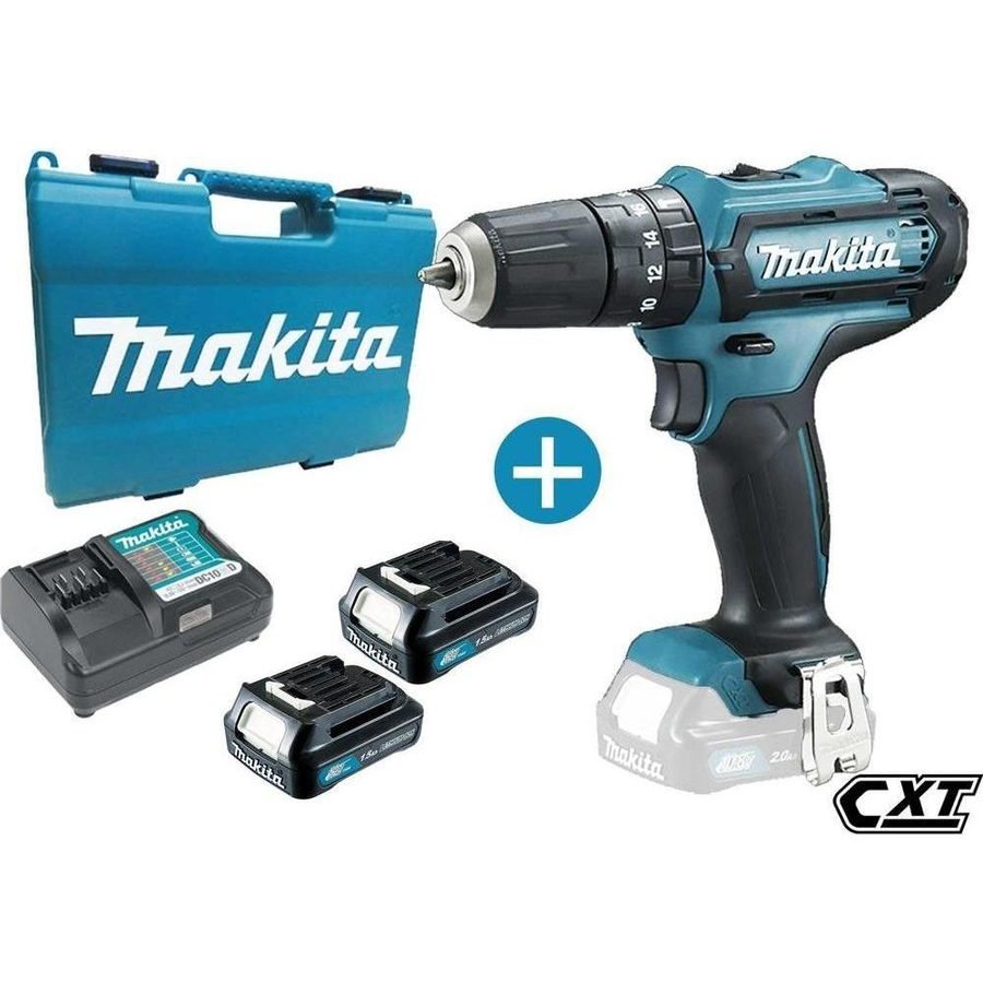 Makita Makita HP331DWYE 12V Cordless Hammer Drill - Driver (CXT-Series), Power Tools Drills & Drivers — Southend Philippines