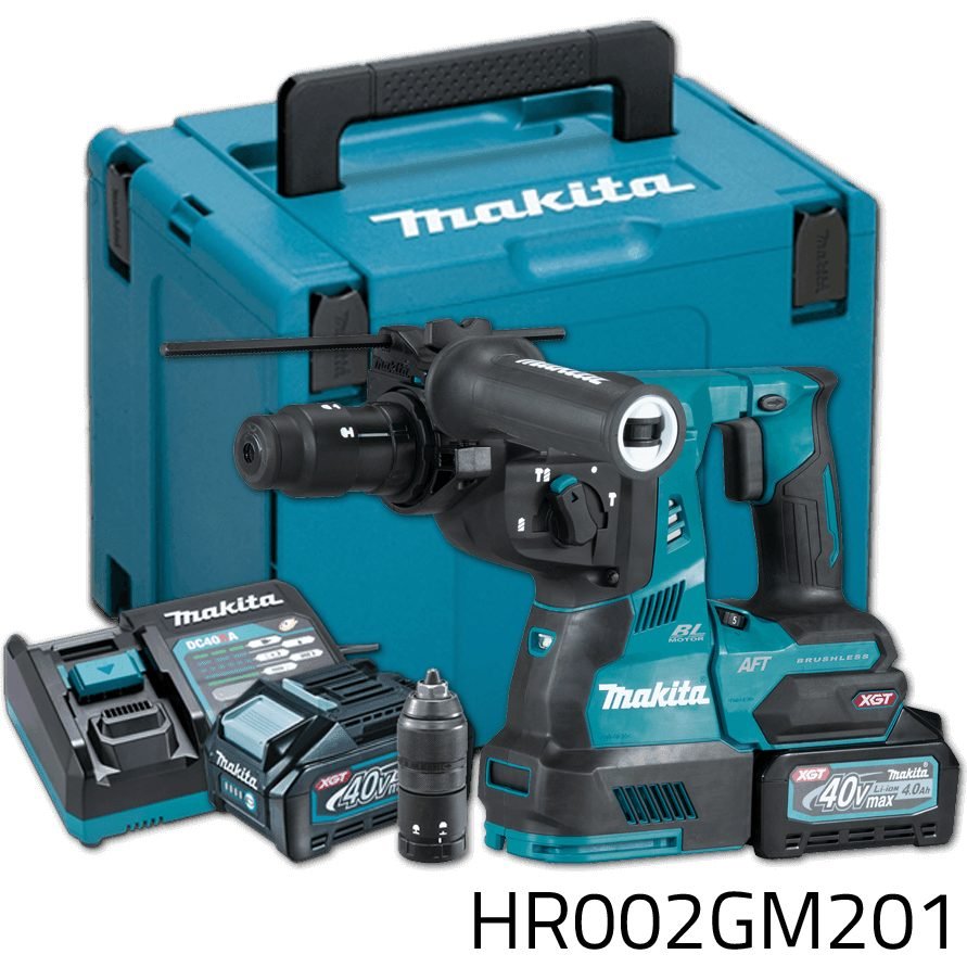 Makita Makita HR002GM201 40V Cordless SDS-Plus Rotary Hammer (XGT-Series), Power Tools Rotary & Demolition — Southend Philipp