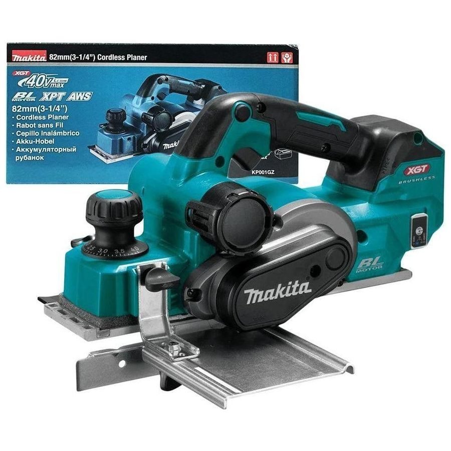 Makita Makita KP001GZ 40V Cordless Wood Planer 3-1/4" (XGT) [Bare], Power Tools Routers & Planers — Southend Philippines