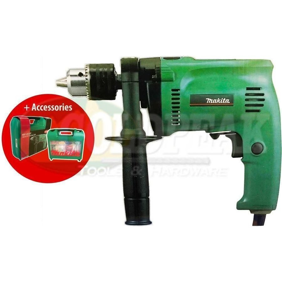 Makita Makita MT M814KSP Hammer/ Impact Drill With Accessories, Power Tools Drills & Drivers — Southend Philippines