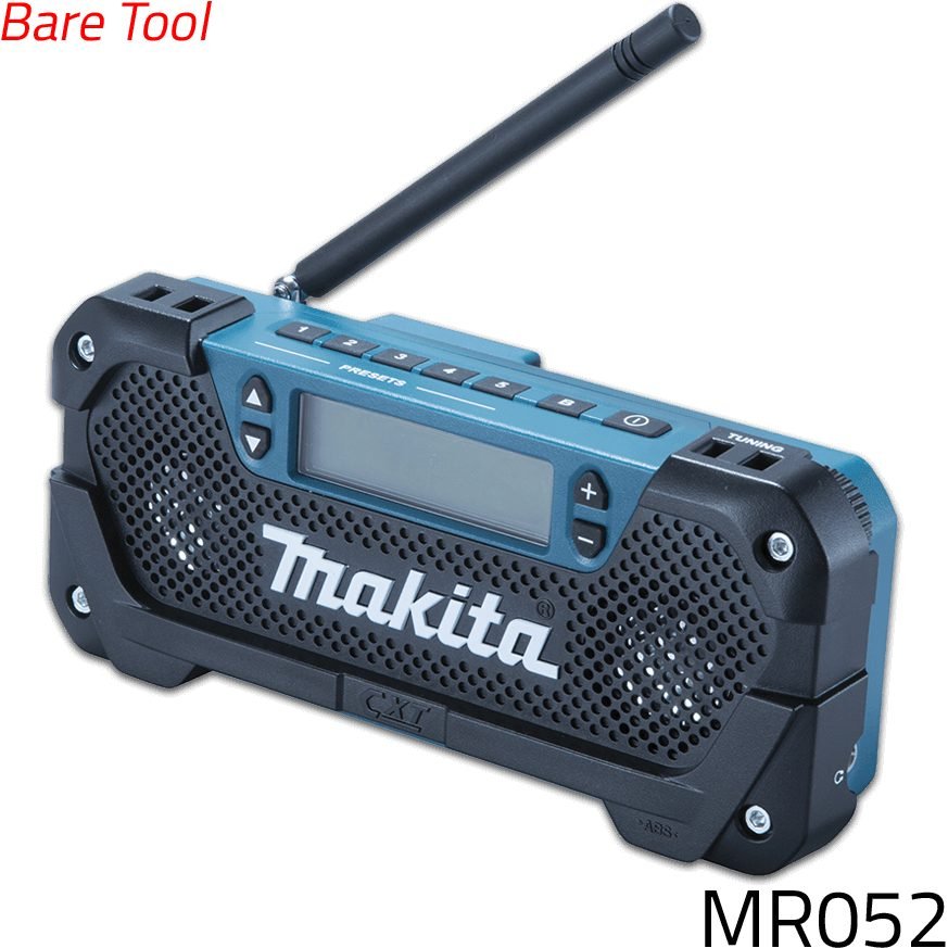 Makita Makita MR052 12V AM/FM Cordless Radio (CXT-Series), Power Tools Sanders — Southend Philippines