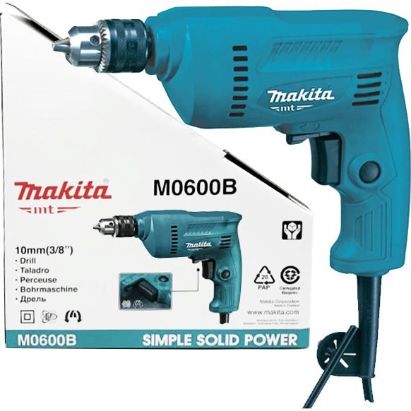 Makita Makita MT M0600B Hand Drill 3/8" 350W, Power Tools Drills & Drivers — Southend Philippines