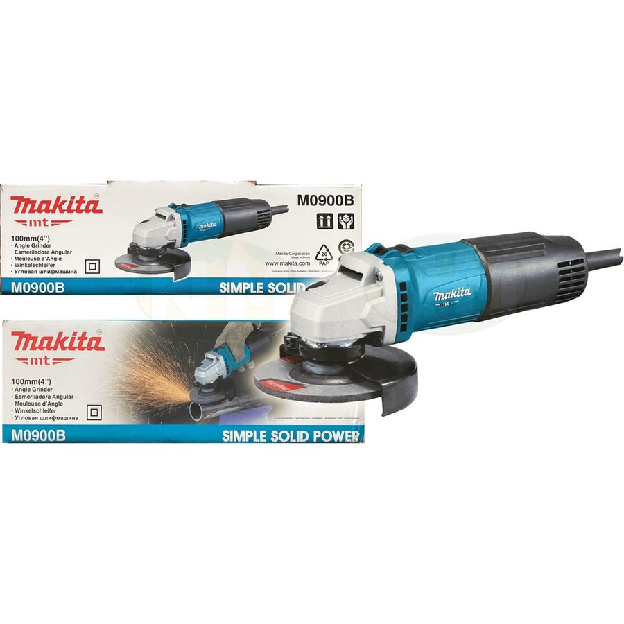 Makita Makita MT M0900B Angle Grinder 4" 540W (Top Slide Switch), Power Tools Grinders — Southend Philippines