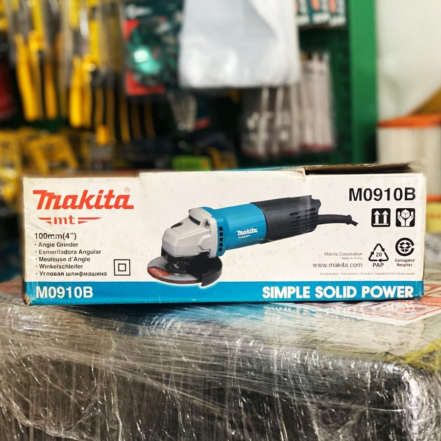Makita Makita MT M0910B Angle Grinder (4") 100mm 540W (Damaged Box), Power Tools Grinders — Southend Philippines