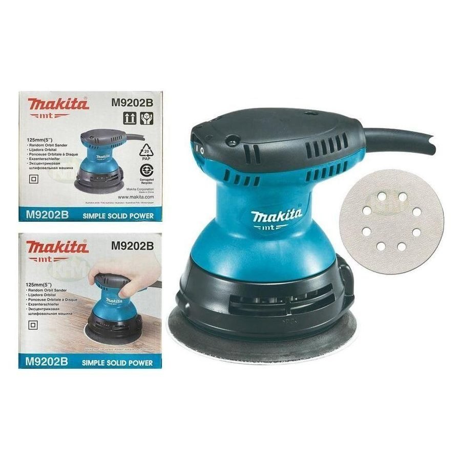 Makita Makita MT M9202B Random Orbit Sander 5" 240W, Power Tools Sanders — Southend Philippines