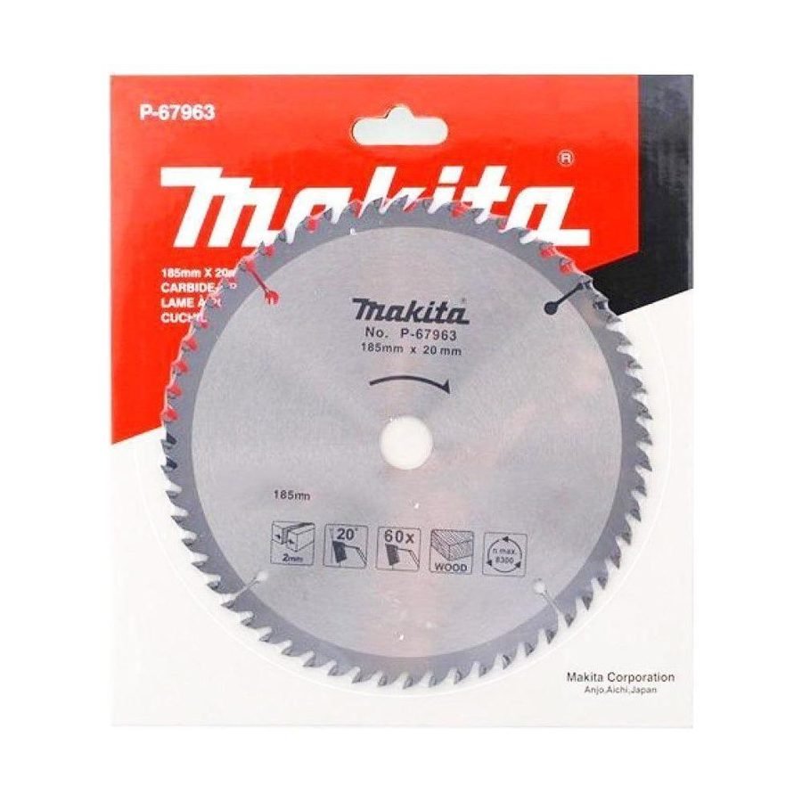Makita Makita P-67963 Circular Saw Blade 7-1/4" X 60T For Wood, Power Tools Saws — Southend Philippines