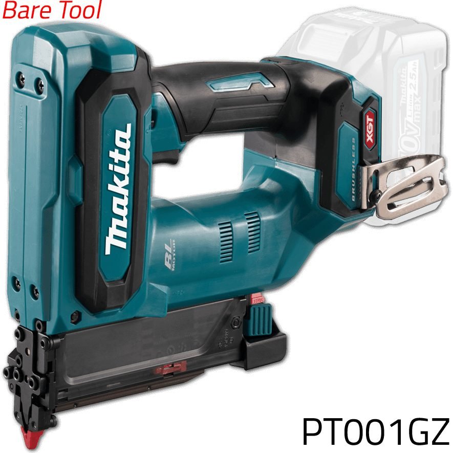 Makita Makita PT001GZ 40V Cordless Pin Nailer / Nail Gun (XGT) [Bare], Power Tools Nailers & Staplers — Southend Philippines