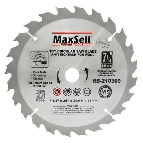 MaxSell MaxSell Tungsten Carbide Tip Circular Saw Blade Thin Kerf For Wood, Power Tools Saws — Southend Philippines