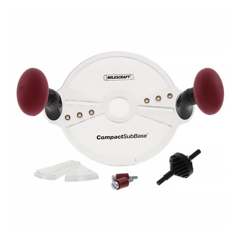Milescraft Milescraft CompactSubBase Compact Trimmer / Router Attachment, Power Tools Routers & Planers — Southend Philippine