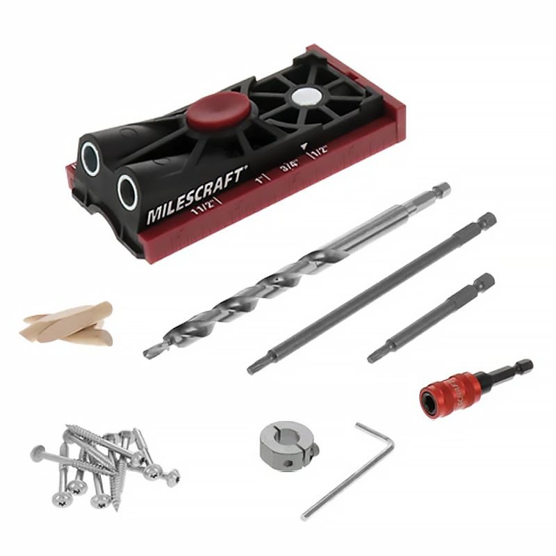 Milescraft Milescraft PocketJig200 Pocket Hole Jig Kit (1325), Power Tools Drills & Drivers — Southend Philippines