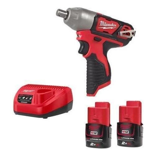Milwaukee Milwaukee M12BIW12-202C Cordless Impact Wrench, Power Tools Drills & Drivers — Southend Philippines