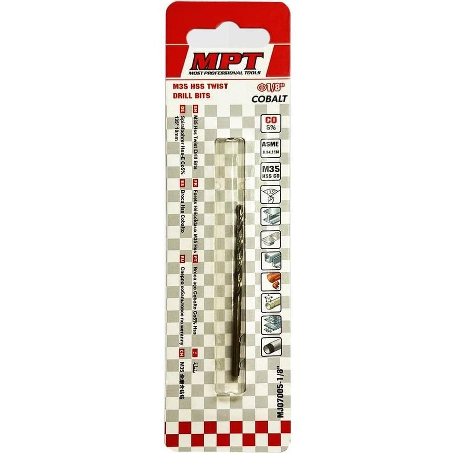 MPT MPT M35 Cobalt Twist Drill Bit (MJ07005), Power Tools Drills & Drivers — Southend Philippines