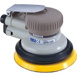 Nitto Kohki APS-125NVV5H CE Pneumatic Air Palm Orbital Sander / Compact , Power Tools Sanders — Southend Philippines