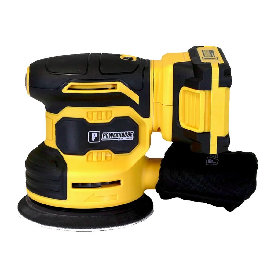 Powerhouse PH-20V-WLPRO-ROS125MM Cordless Random Orbital Sander
