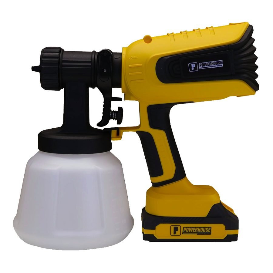 Powerhouse PH-20V-WLPROCSG-XBL Cordless Brushless Spray Gun