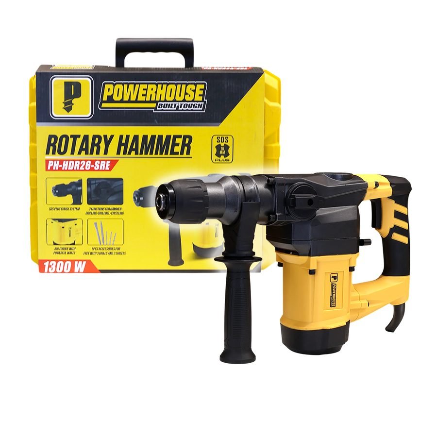 Powerhouse PH-HDR26-SRE Rotary Hammer SRE Type 1300W